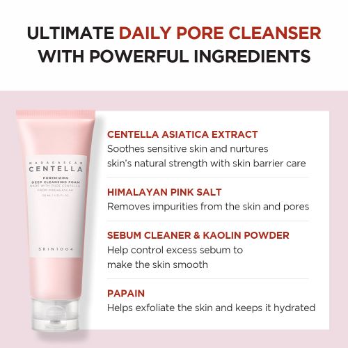 Skin1004 - Madagascar Centella Poremizing Deep Cleansing Foam 125ml