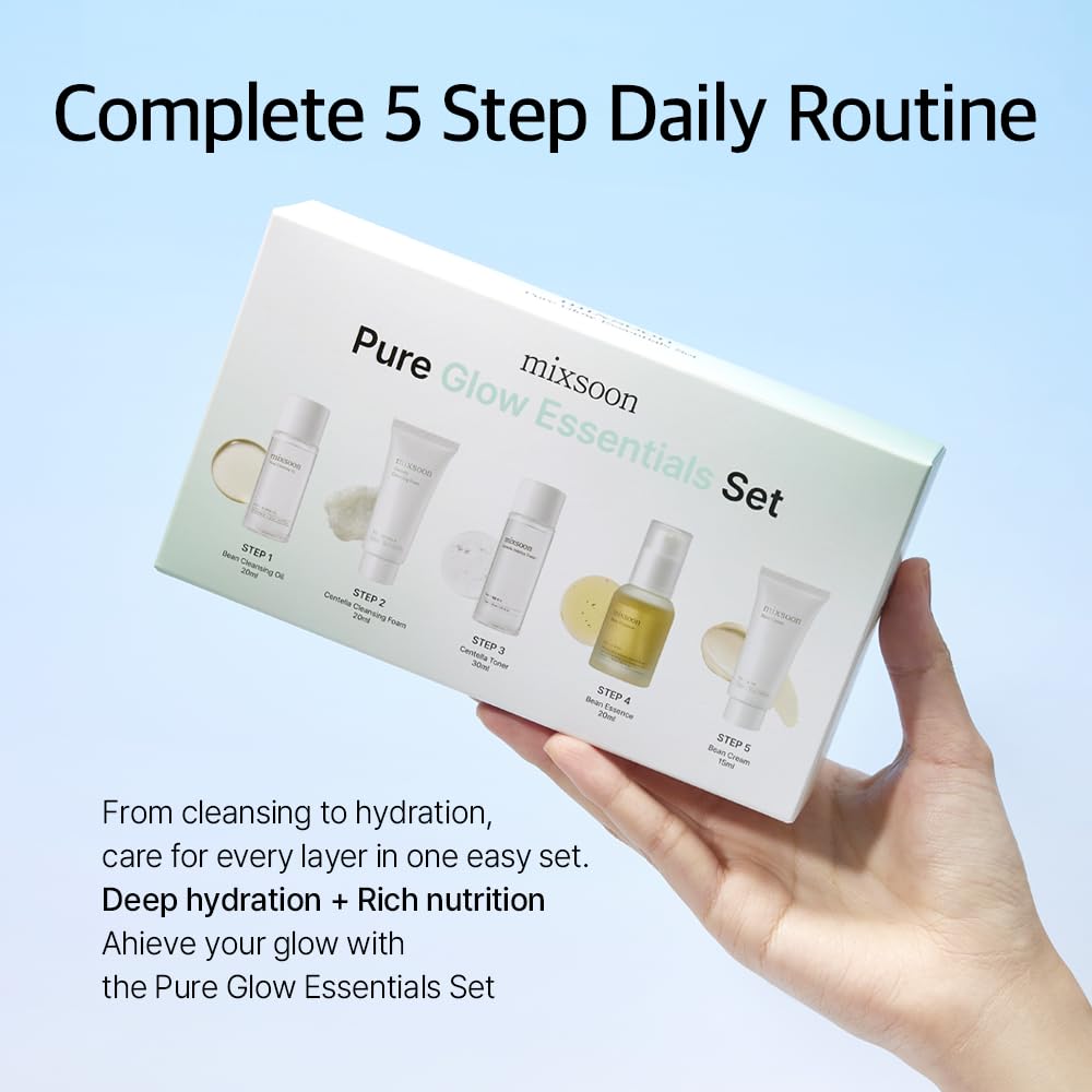 Mixsoon - Pure Glow Essentials Set