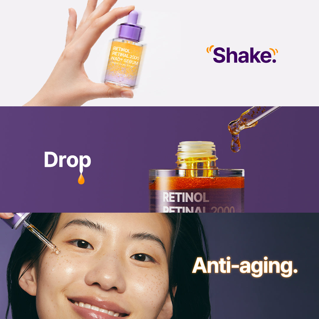 Purito - Retinol Retinal 2000 NAD+ Serum 30ml