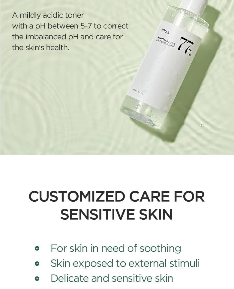ANUA - Heartleaf 77% Soothing Toner 250ml