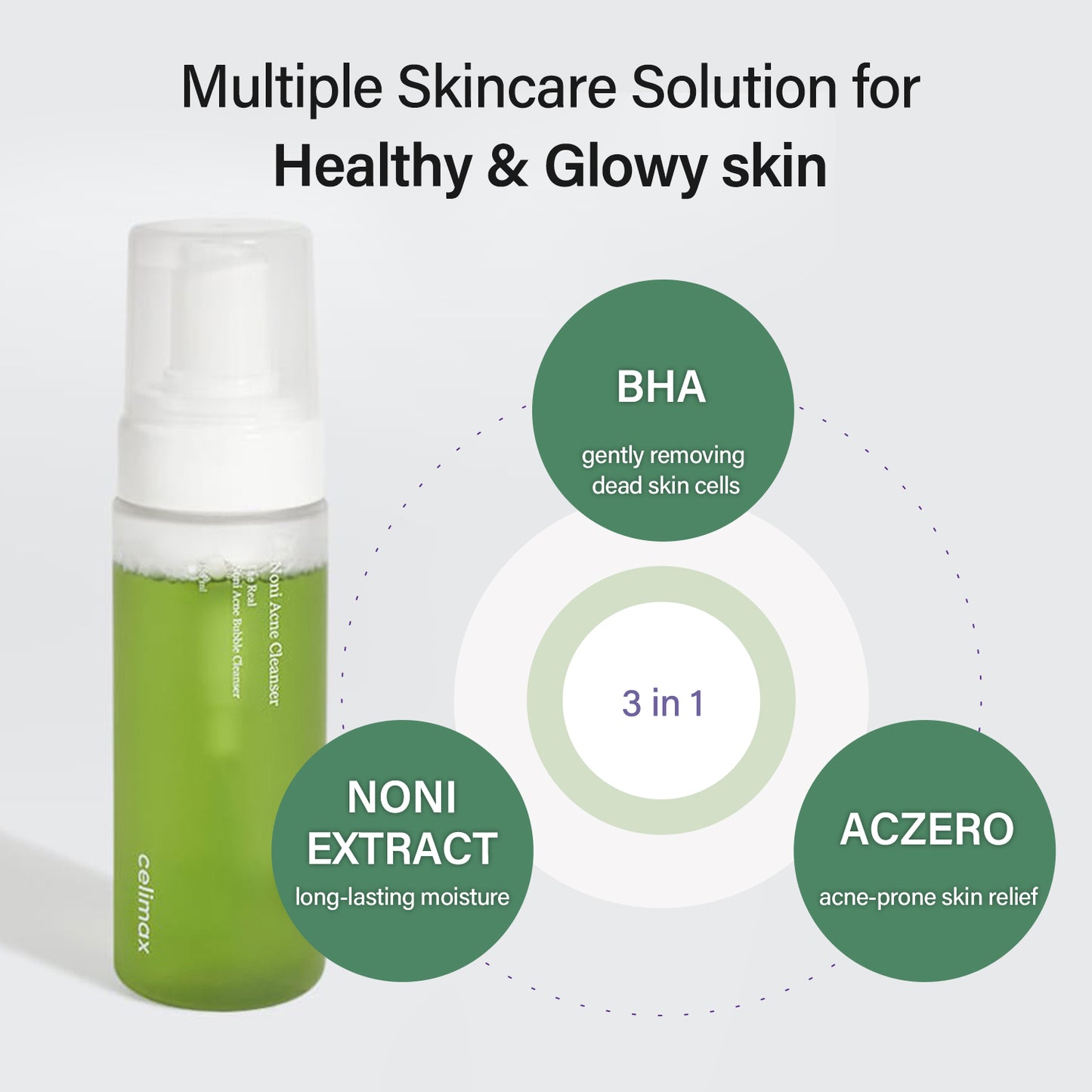 Celimax - Noni Acne Bubble Cleanser 155ml