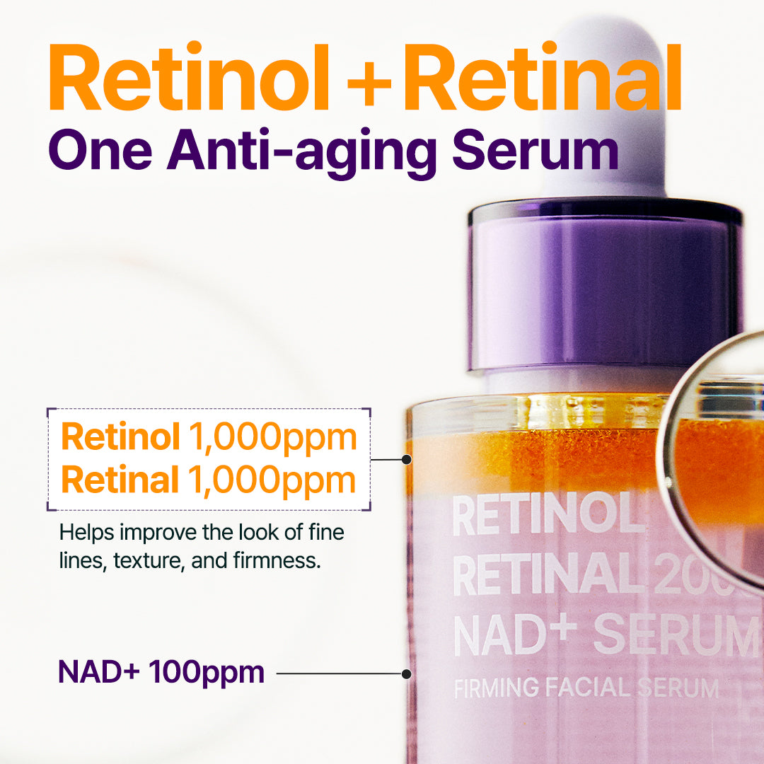 Purito - Retinol Retinal 2000 NAD+ Serum 30ml