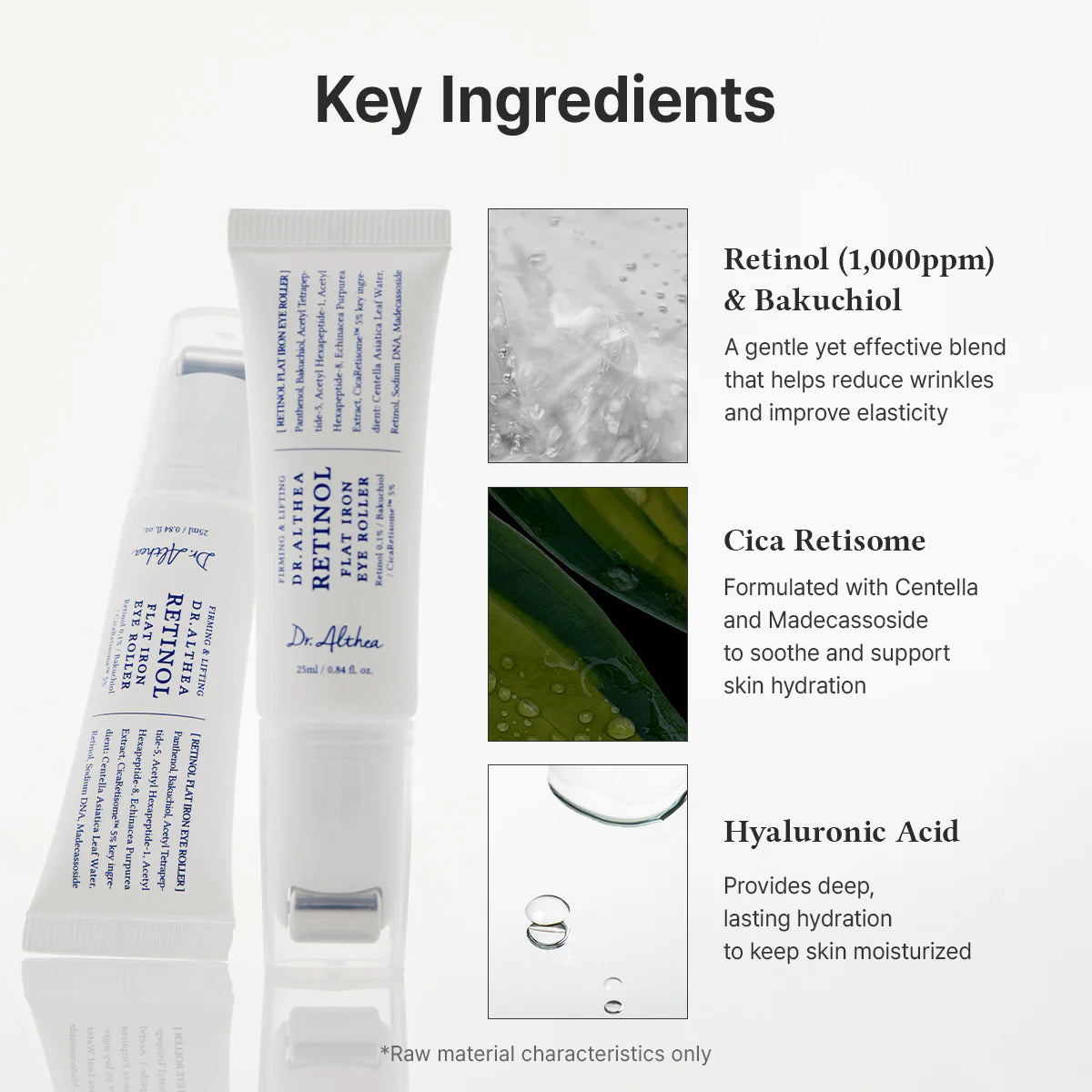 Dr. Althea - Retinol Flat Iron Eye Roller 25ml