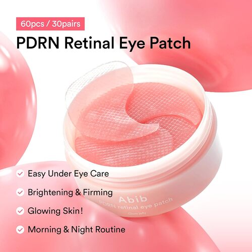 Abib - PDRN RETINAL EYE PATCH GLOW JELLY 84g (30 pares)