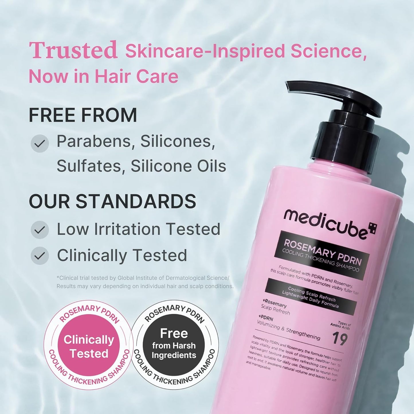 Medicube - ROSEMARY PDRN COOLING THICKENING SHAMPOO 400ml
