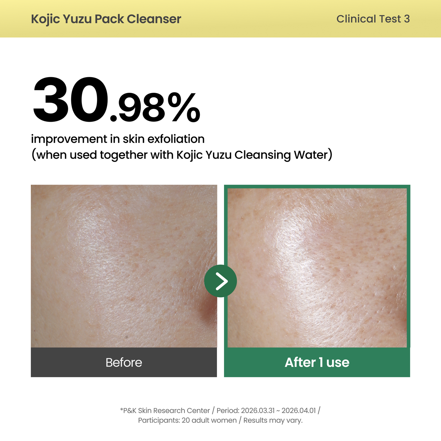 AXIS - Y - Kojic Yuzu Pack Cleanser 60g