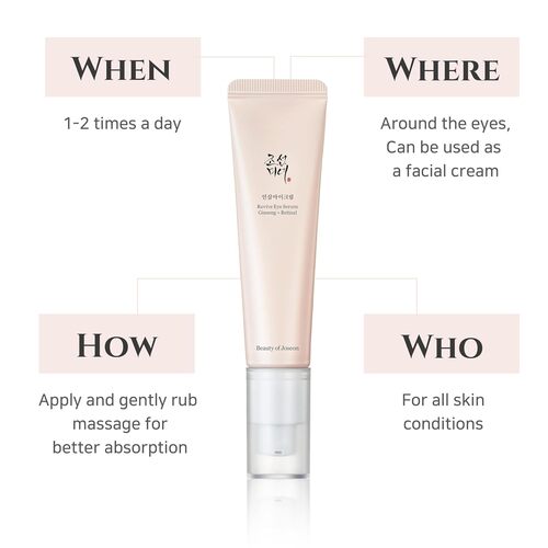 Beauty of Joseon - Revive Eye Serum: Ginseng + Retinal 30ml