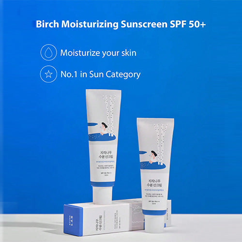 Round Lab - Birch Juice Moisturizing Sun Cream 50ml