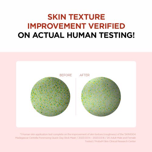Skin1004 - Madagascar Centella Poremizing Quick Clay Stick Mask 27g