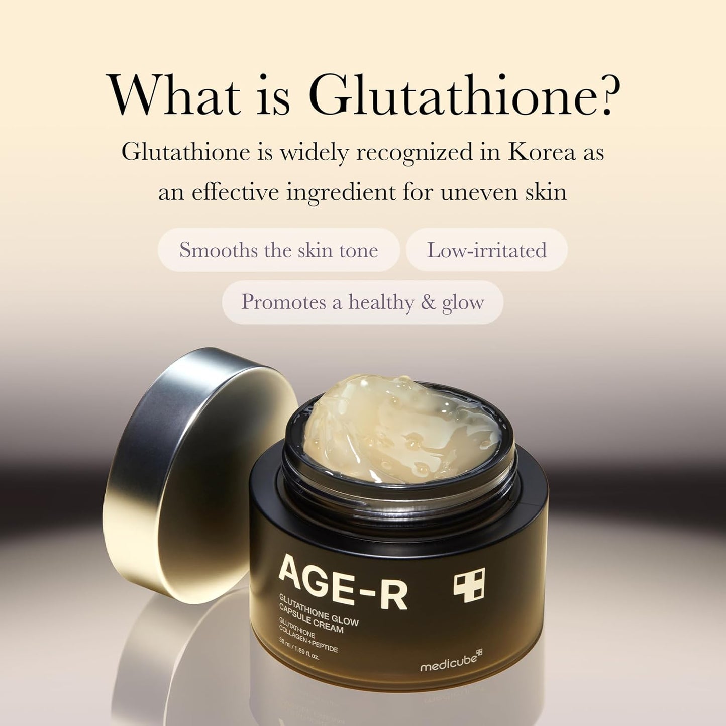 Medicube - AGE-R Glutathione Glow Capsule Cream 50ml