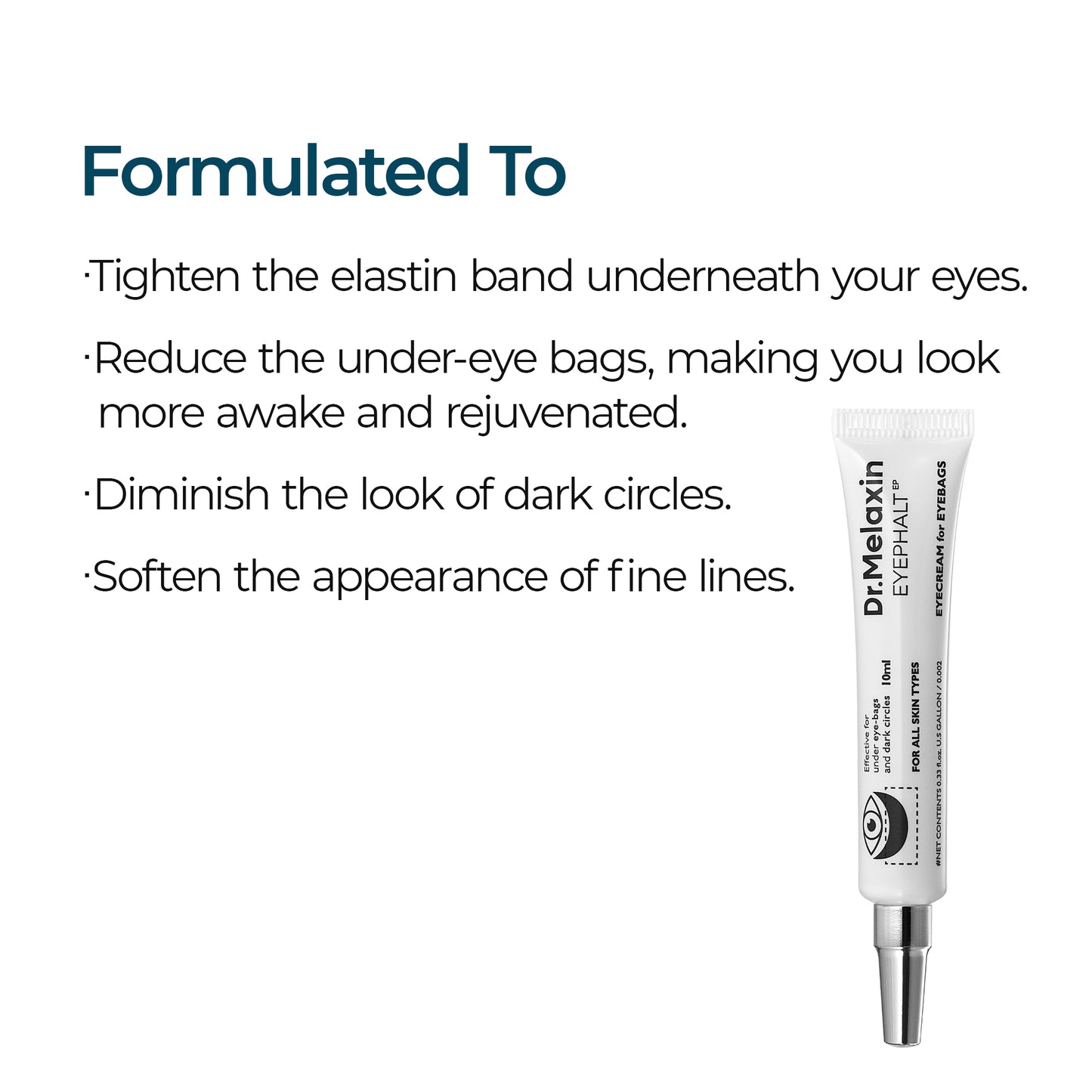 Dr. Melaxin - Eyephalt Eyebag Cream (10g)