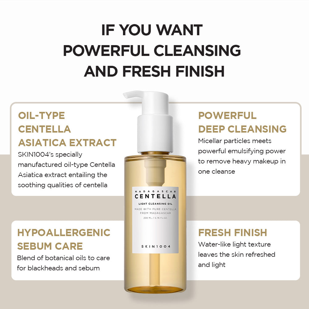 Skin1004 - Madagascar Centella Light Cleansing Oil 200ml