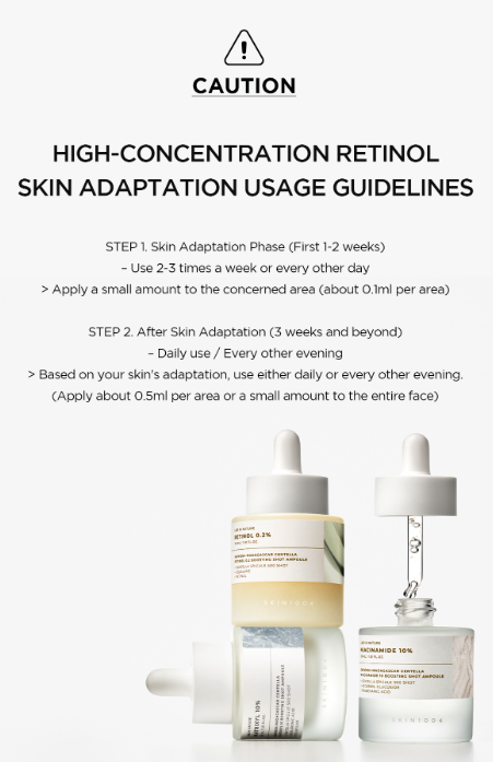 Skin1004 - Madagascar Centella Retinol 0.2 Boosting Shot Ampoule 30ml