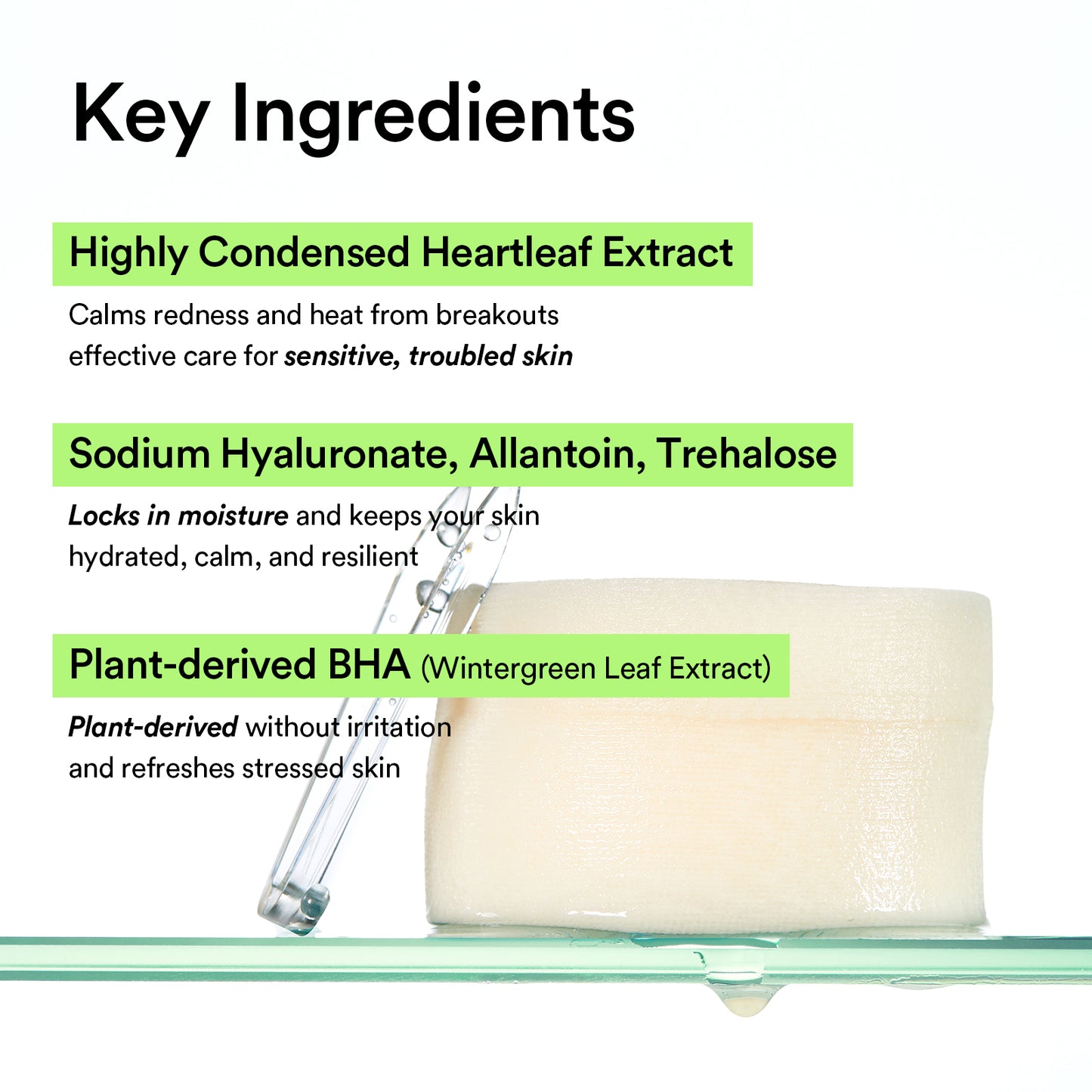 Abib - HEARTLEAF SPOT PAD CALMING TOUCH (80 pads)